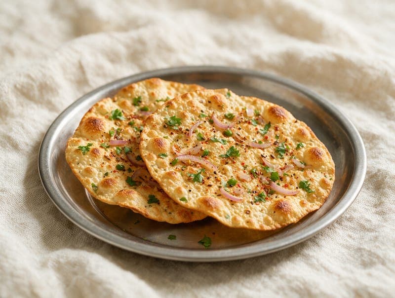 Roasted papad